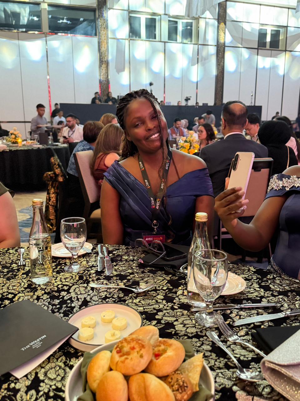 One of the dinner portraits captured during the AVEC 2026 gathering in Bali.